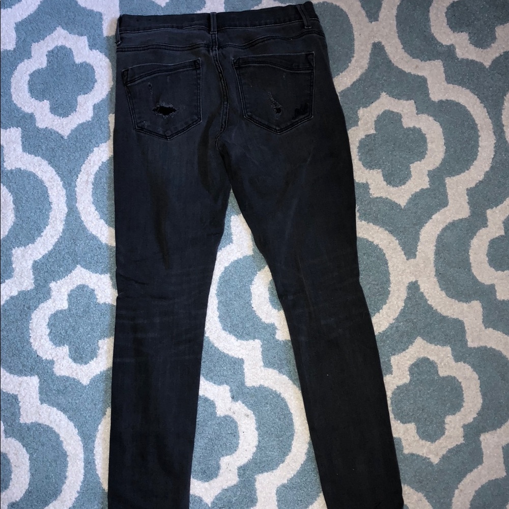 Express Skinny Ripped Jegging - Picture 6 of 8